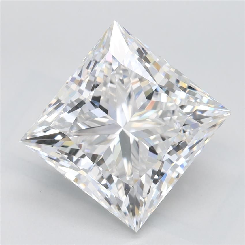4.26CT Princess Cut Lab Grown Diamond D | FL | GIA Certified