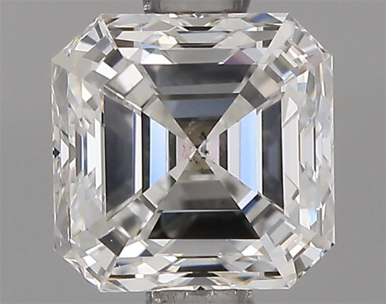 1.01 ct F Color SI1 Clarity Asscher Shape Natural Diamond