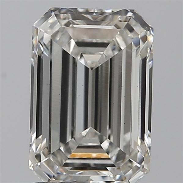 1.54CT Emerald Cut Lab Grown Diamond G | VS2 | IGI Certified