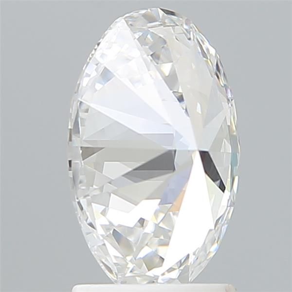 2.16CT Oval Cut Lab Grown Diamond D | VVS2