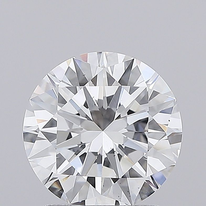 2.01CT Round Cut Lab Grown Diamond E | VS2