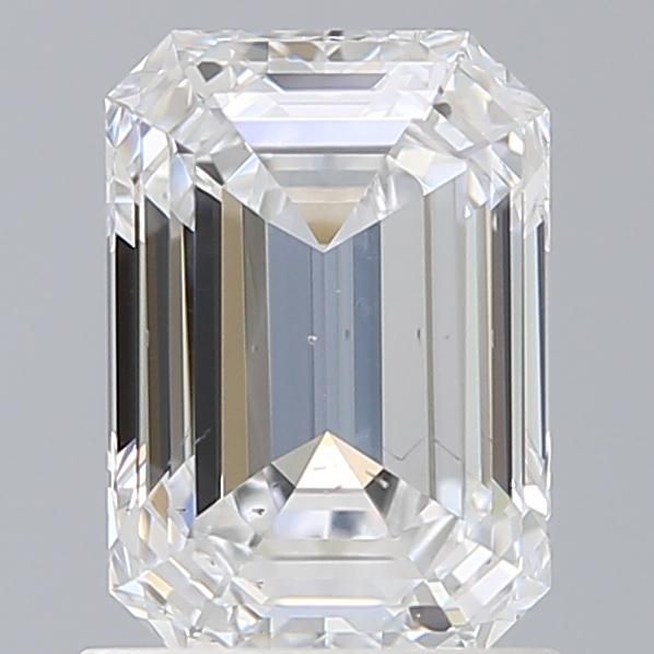 1.51CT Emerald Cut Lab Grown Diamond E | SI1 | IGI Certified