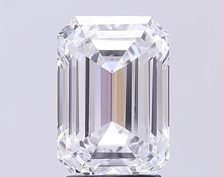 2.7CT Emerald Cut Lab Grown Diamond E | VVS2