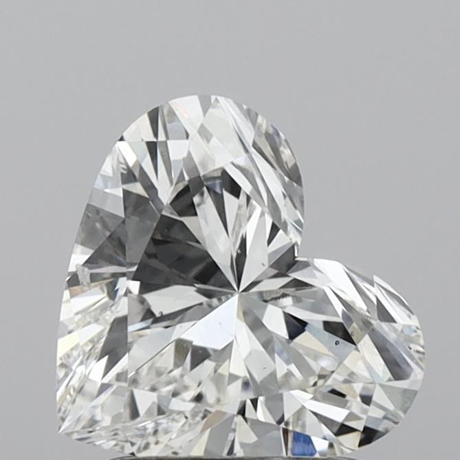 1.5CT Heart Cut Lab Grown Diamond F | SI1 | IGI Certified