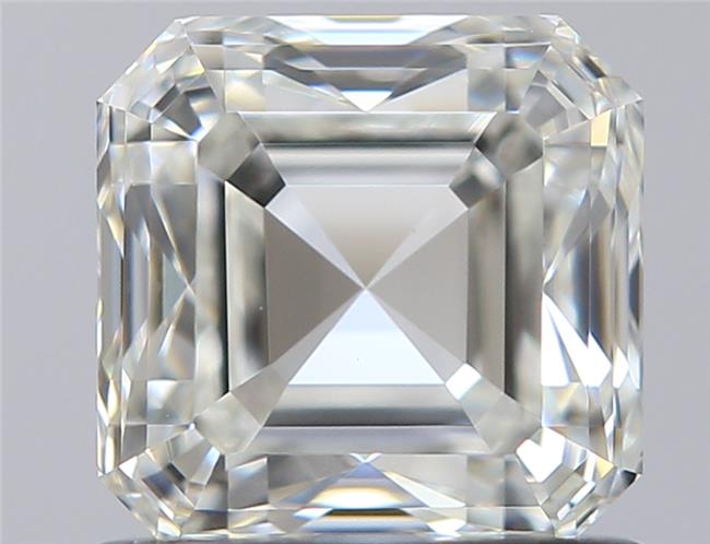1.0CT Asscher Cut Natural Diamond J | VVS2