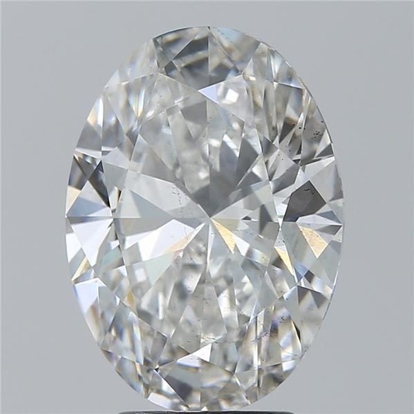 3.57CT Oval Cut Lab Grown Diamond G | SI1 | IGI Certified