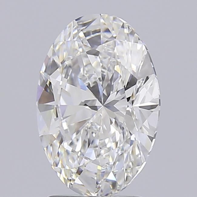 2.29CT Oval Cut Lab Grown Diamond E | VVS2