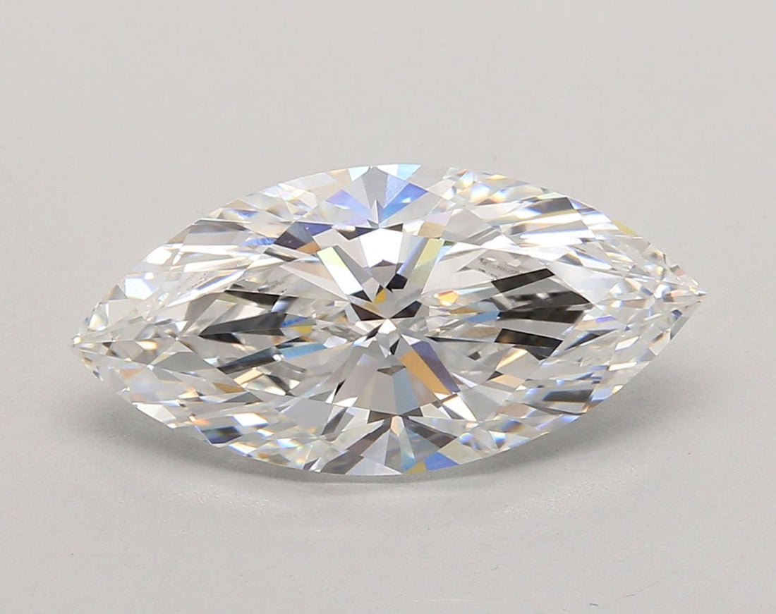 5.05CT Marquise Cut Lab Grown Diamond E | VVS1 | IGI Certified