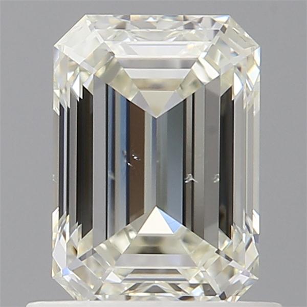 1.01CT Emerald Cut Natural Diamond K | SI1 | GIA Certified