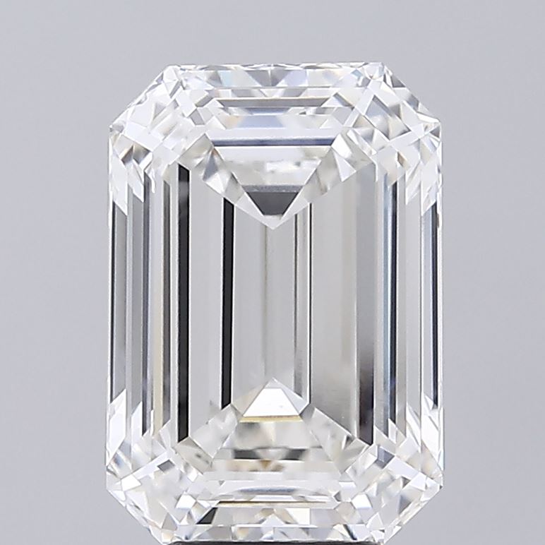 6.02CT Emerald Cut Lab Grown Diamond G | VVS2 | IGI Certified