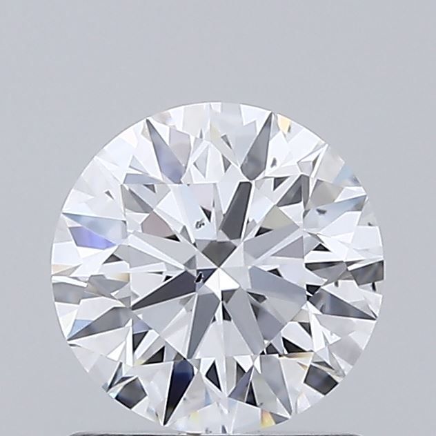 0.9CT Round Cut Lab Grown Diamond D | SI1