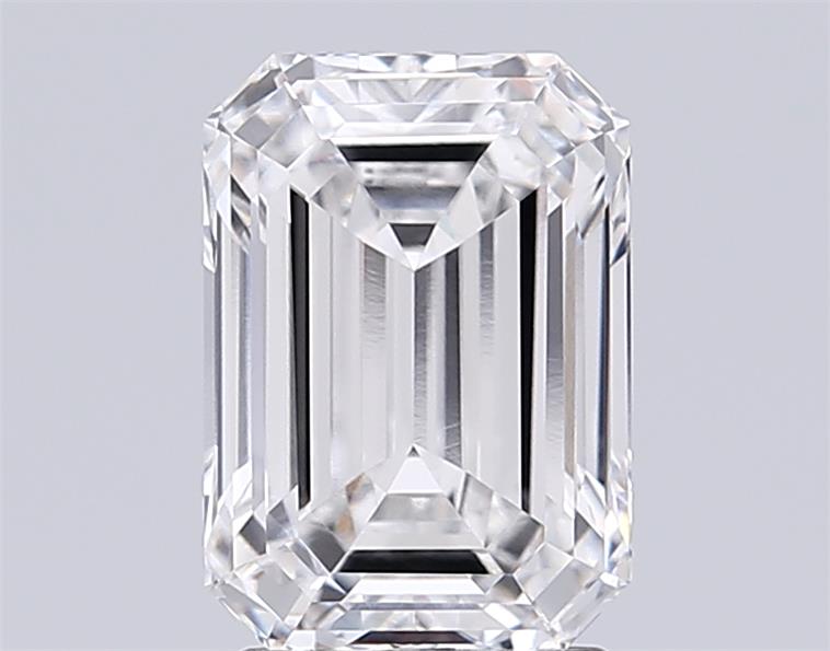 2.53CT Emerald Cut Lab Grown Diamond D | VVS2 | IGI Certified