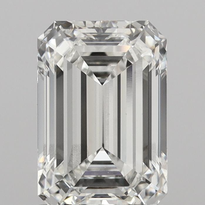 1.53CT Emerald Cut Lab Grown Diamond G | VS2 | IGI Certified