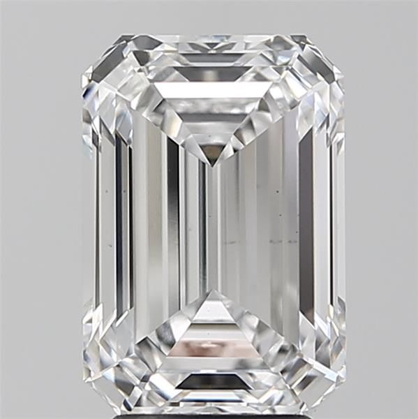 3.66CT Emerald Cut Lab Grown Diamond D | VS1 | IGI Certified