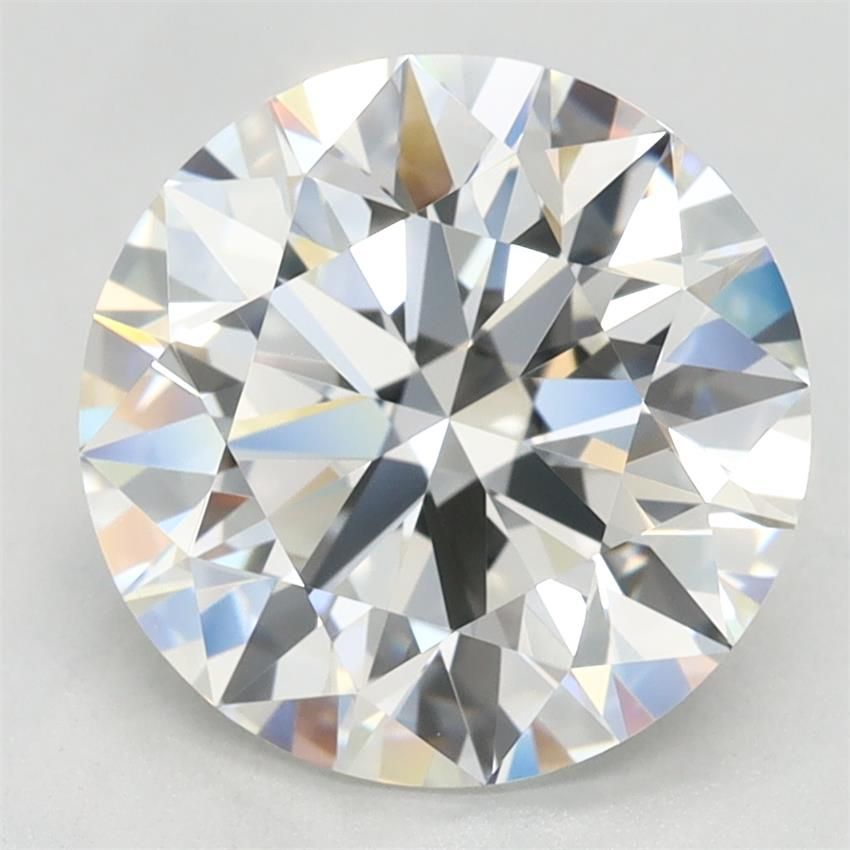 2.92CT Round Cut Lab Grown Diamond G | IF | IGI Certified