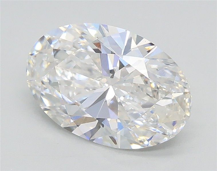 1.9CT Oval Cut Lab Grown Diamond G | VS1 | IGI Certified