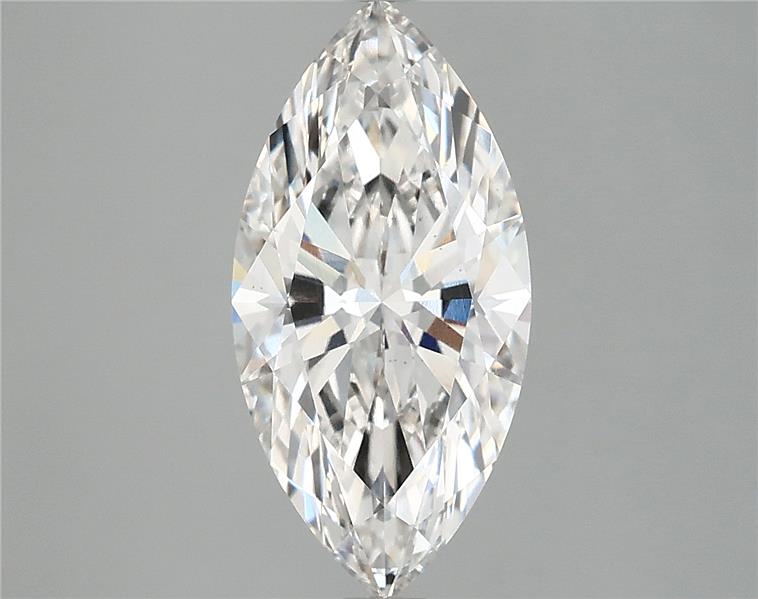 2.71CT Marquise Cut Lab Grown Diamond F | VS2 | IGI Certified