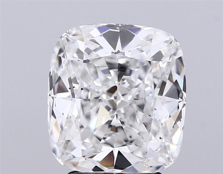 3.05 ct E Color VS2 Clarity Cushion Shape Lab Grown Diamond