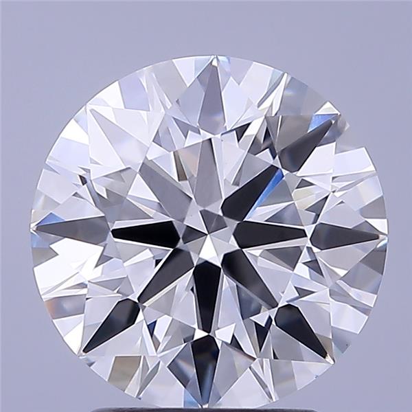 2.54CT Round Cut Lab Grown Diamond E | VVS1 | IGI Certified