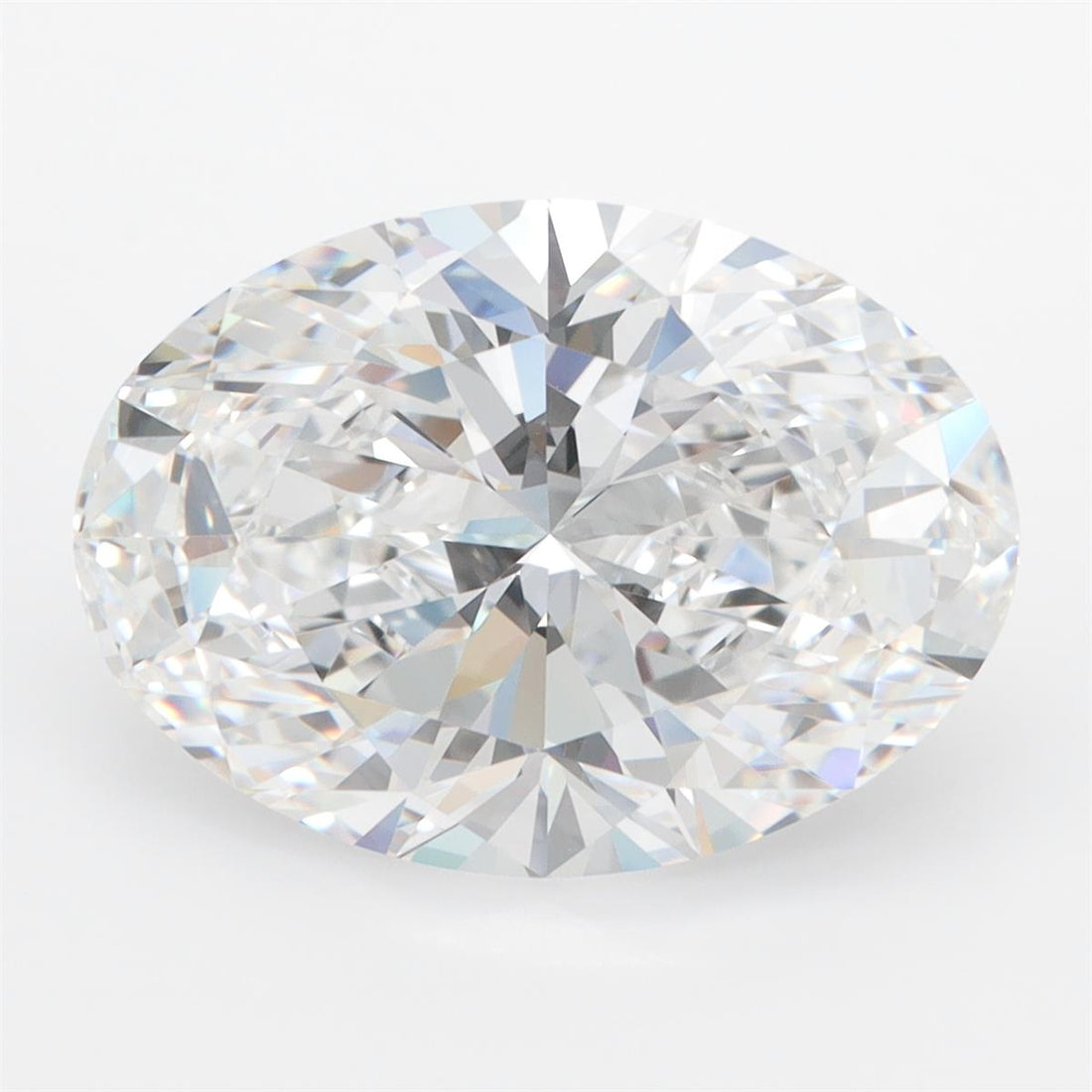 6.04CT Oval Cut Lab Grown Diamond E | FL | IGI Certified
