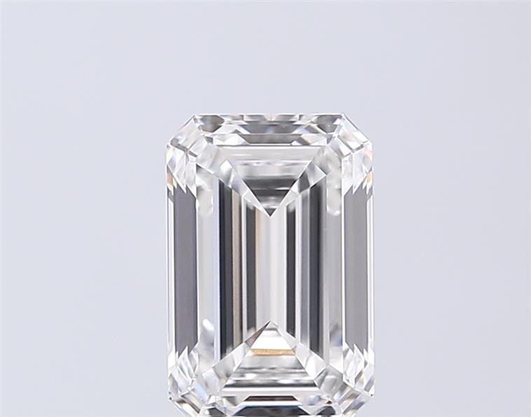 2.54CT Emerald Cut Lab Grown Diamond E | VVS1 | IGI Certified