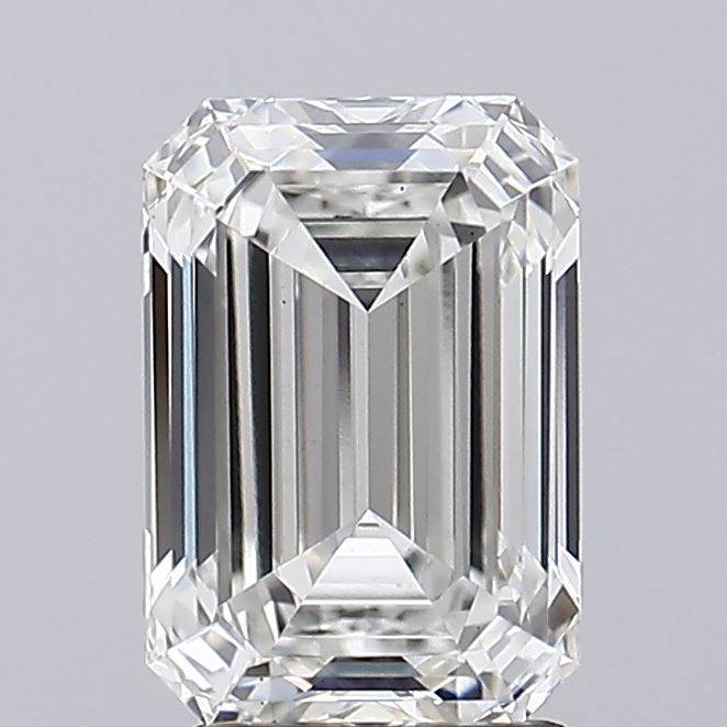 2.48CT Emerald Cut Lab Grown Diamond F | VS2 | IGI Certified