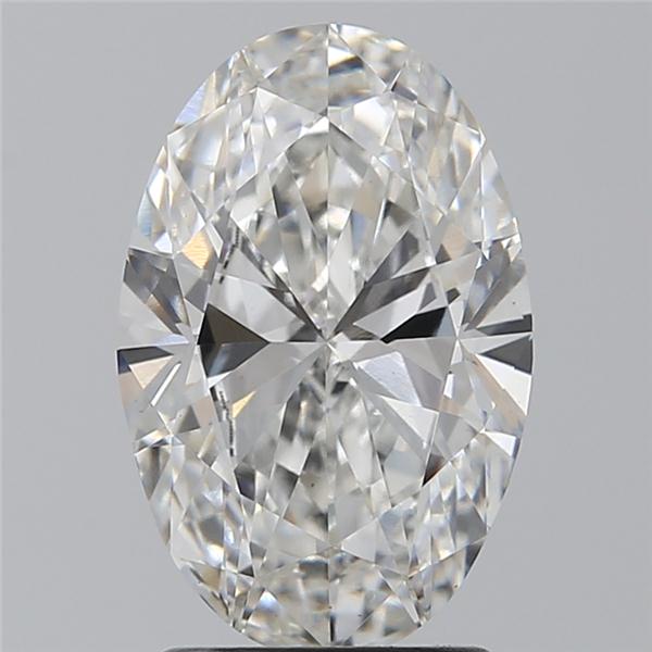 2.03CT Oval Cut Lab Grown Diamond F | VS1 | IGI Certified