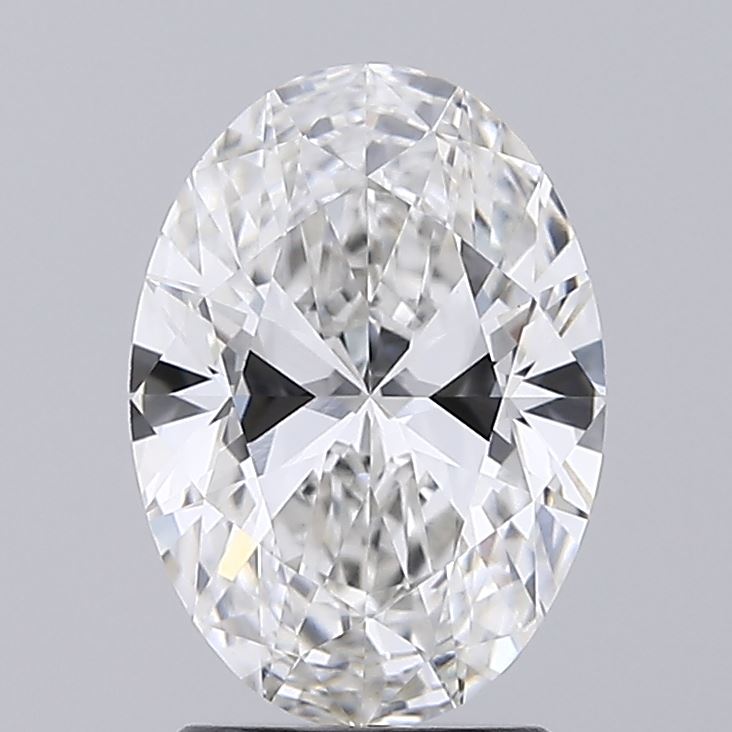 2.28CT Oval Cut Lab Grown Diamond F | VVS2 | IGI Certified