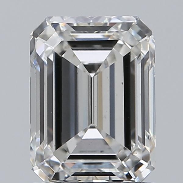 1.52CT Emerald Cut Lab Grown Diamond G | VS1 | IGI Certified