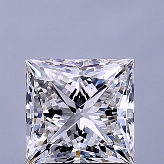 1.8CT Princess Cut Lab Grown Diamond E | VVS2 | IGI Certified