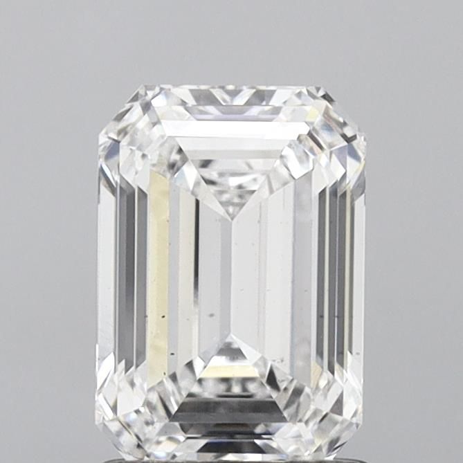 1.61CT Emerald Cut Lab Grown Diamond E | VS2 | IGI Certified