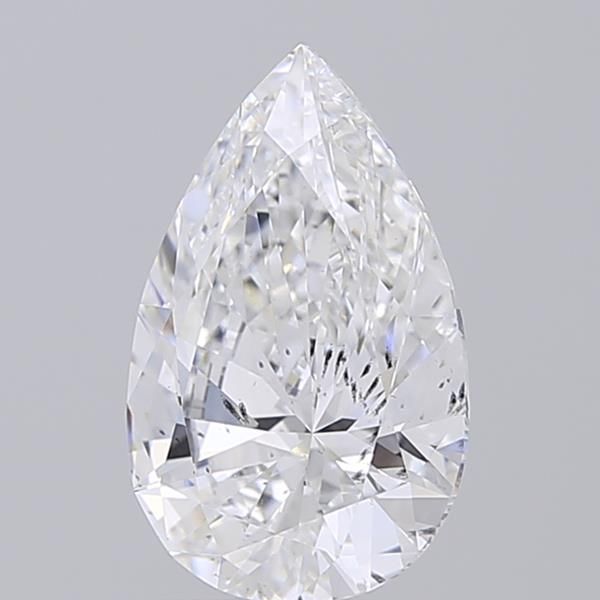 1.54CT Pear Cut Lab Grown Diamond E | SI1 | IGI Certified