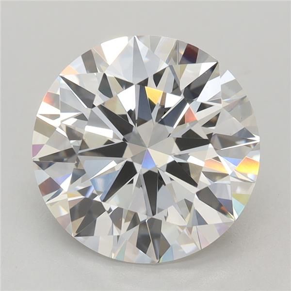 2.83CT Round Cut Lab Grown Diamond E | VS1 | IGI Certified