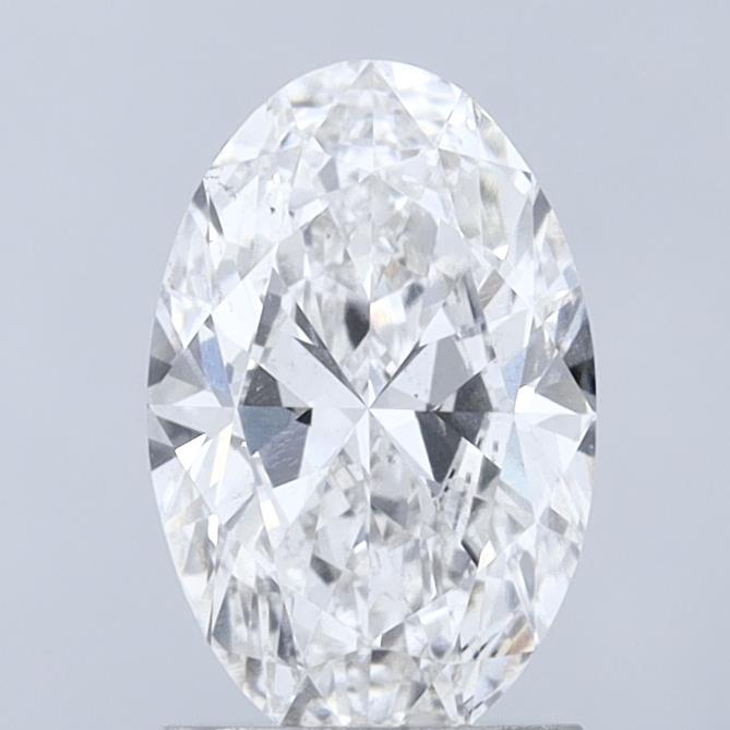 1.52CT Oval Cut Lab Grown Diamond F | VS2 | IGI Certified