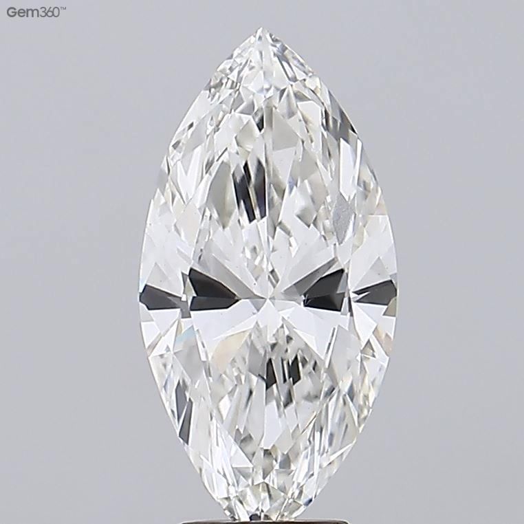 4.08CT Marquise Cut Lab Grown Diamond G | VS1 | IGI Certified