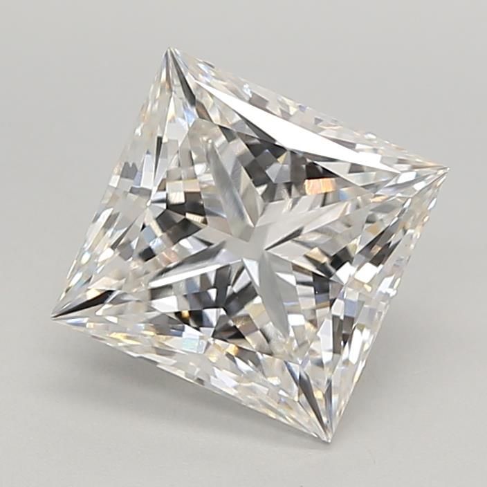 3.09CT Princess Cut Lab Grown Diamond F | VVS2 | IGI Certified