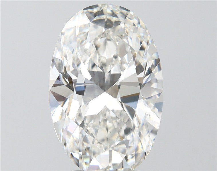 4.55CT Oval Cut Lab Grown Diamond F | VS1 | IGI Certified