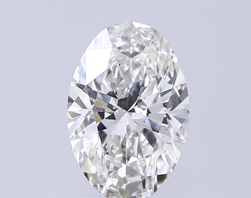 1.51CT Oval Cut Lab Grown Diamond G | VS2 | IGI Certified