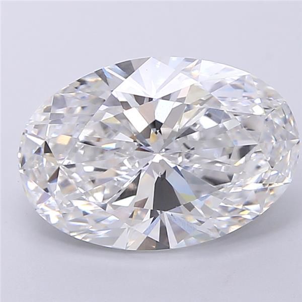 4.81CT Oval Cut Lab Grown Diamond E | VVS2 | IGI Certified