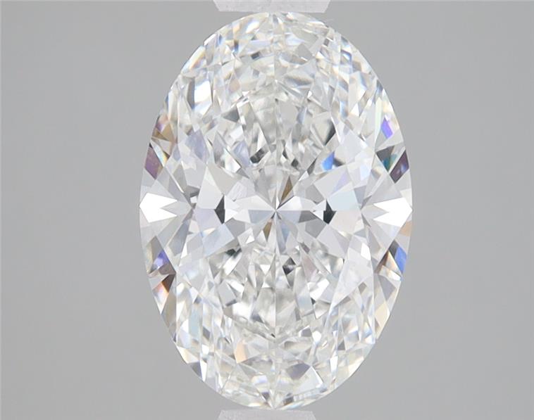 2.05CT Oval Cut Lab Grown Diamond F | VVS2 | IGI Certified