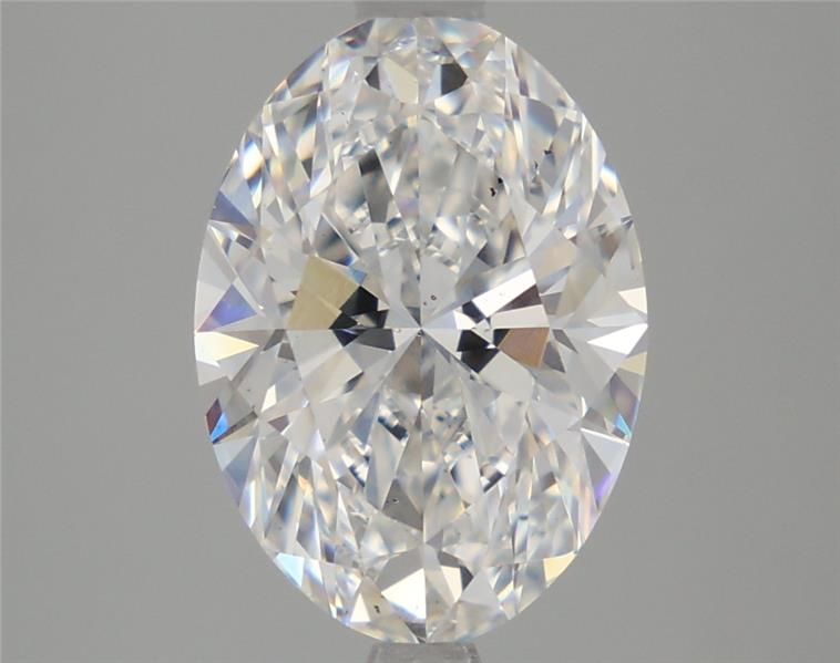 3.5CT Oval Cut Lab Grown Diamond E | SI1 | IGI Certified