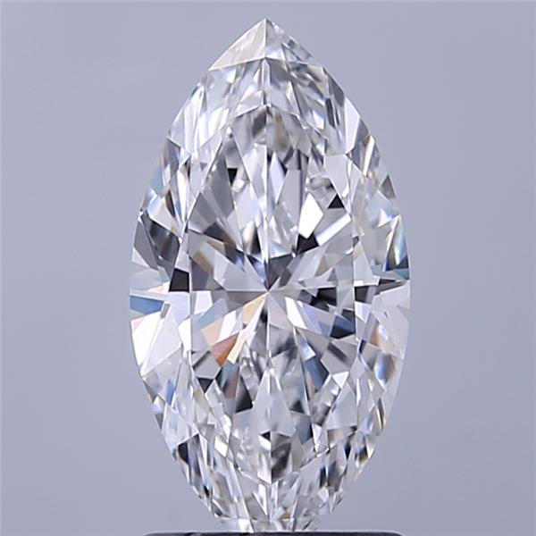 1.4CT Marquise Cut Lab Grown Diamond D | VVS2 | IGI Certified