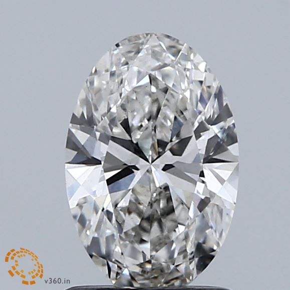 1.08CT Oval Cut Lab Grown Diamond G | VS2 | IGI Certified