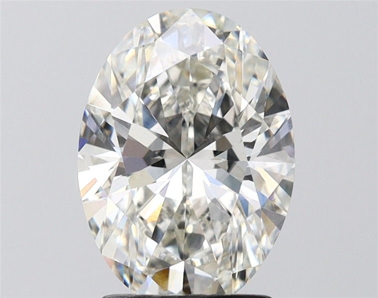 2.2CT Oval Cut Lab Grown Diamond G | VS1 | IGI Certified