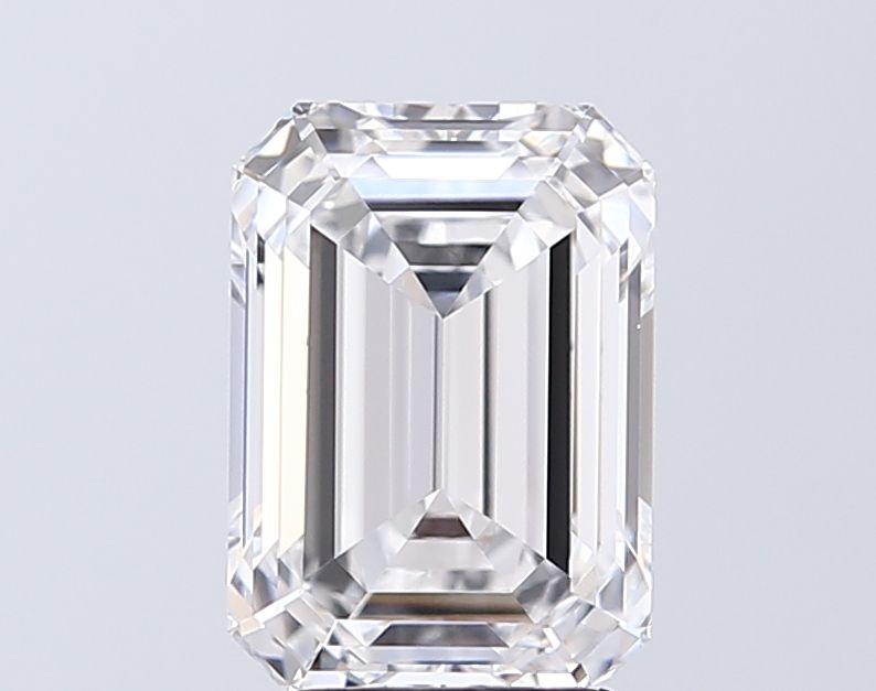 3.09CT Emerald Cut Lab Grown Diamond D | VVS1 | IGI Certified