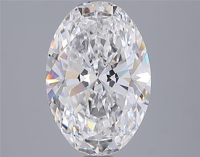 2.75CT Oval Cut Lab Grown Diamond D | VVS2