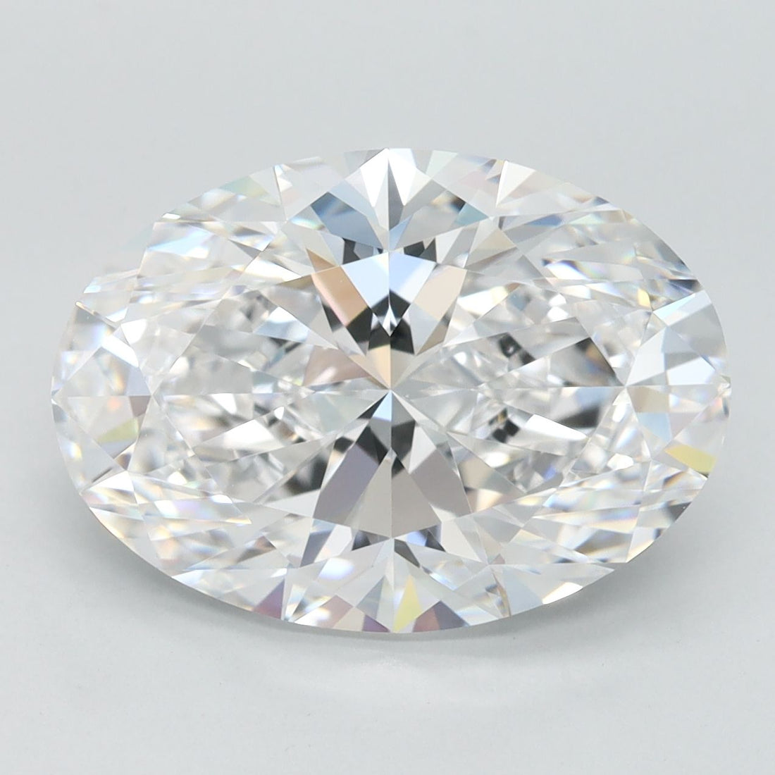 4.79CT Oval Cut Lab Grown Diamond D | VVS1 | IGI Certified
