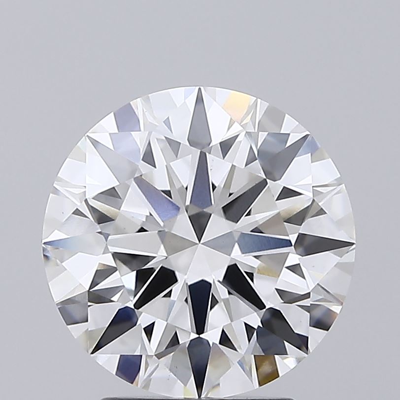 3.18CT Round Cut Lab Grown Diamond F | VVS2 | IGI Certified