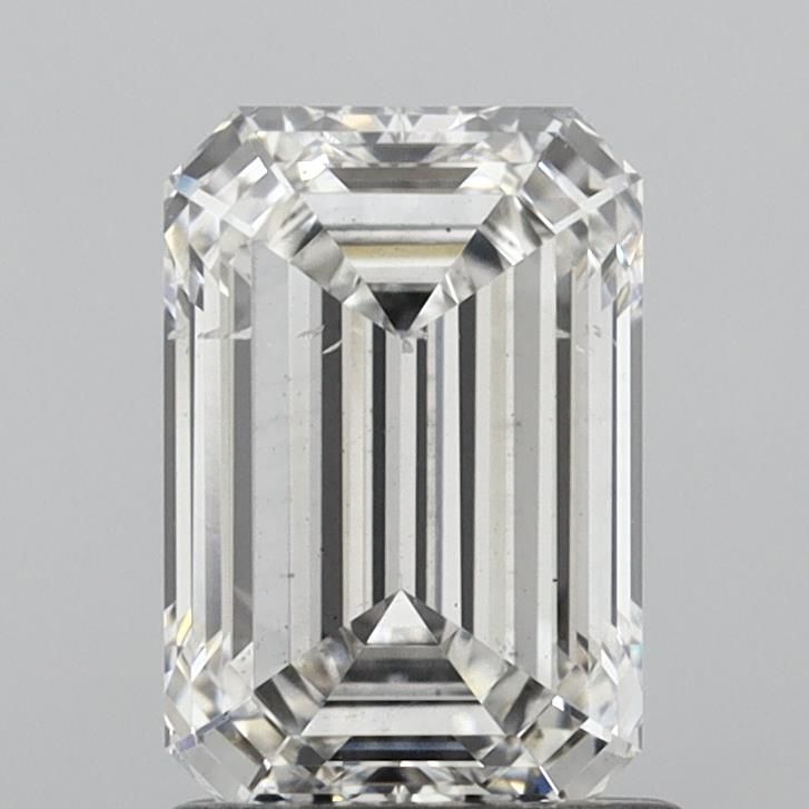1.51CT Emerald Cut Lab Grown Diamond G | VS2