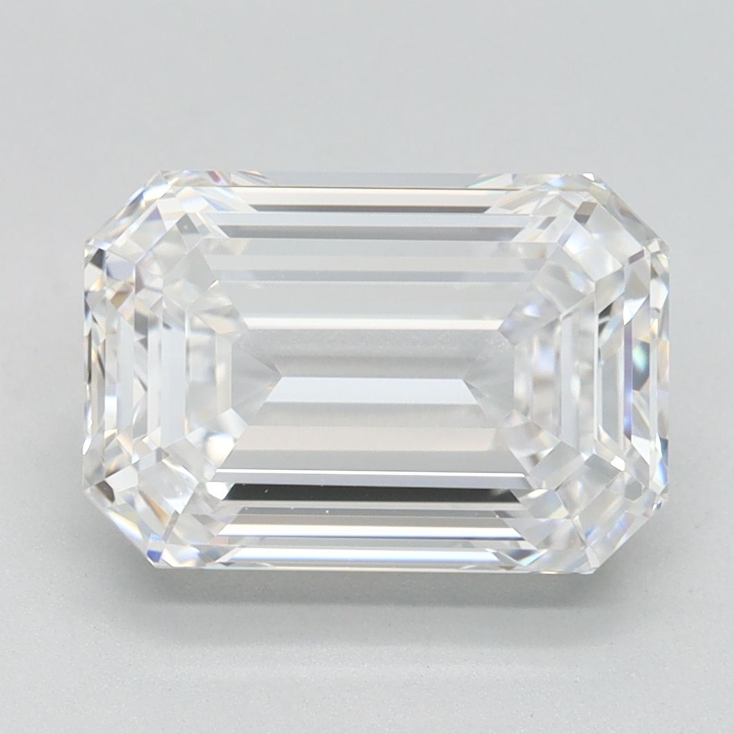 3.04CT Emerald Cut Lab Grown Diamond F | VVS1 | IGI Certified